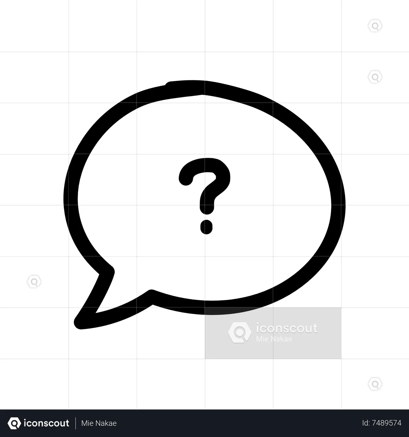 Faq Chat Animated Icon - Free Download User Interface Animated Icons | IconScout