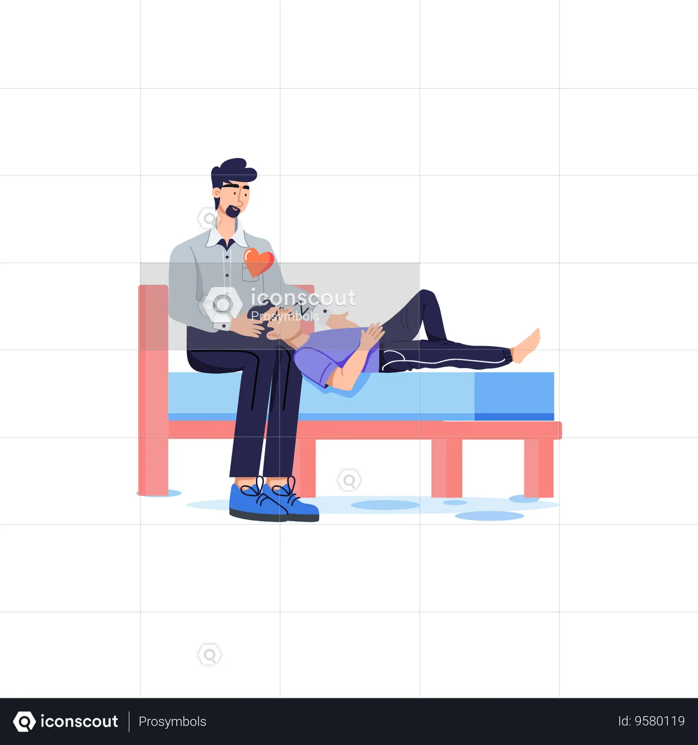 Father Telling Story Animation - Free Download Festival & Days Animations | IconScout