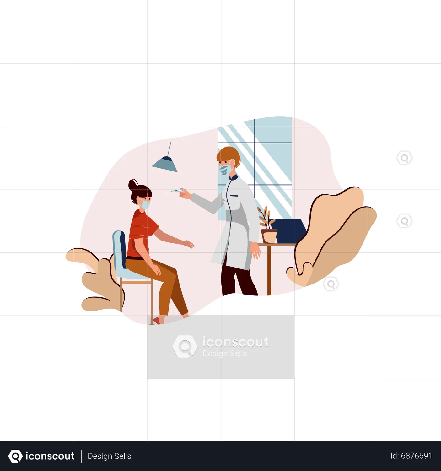 FemaleDoctorTakingBloodSampleOfPatientAnimation-FreeDownloadHealthcare&MedicalAnimations|IconScout