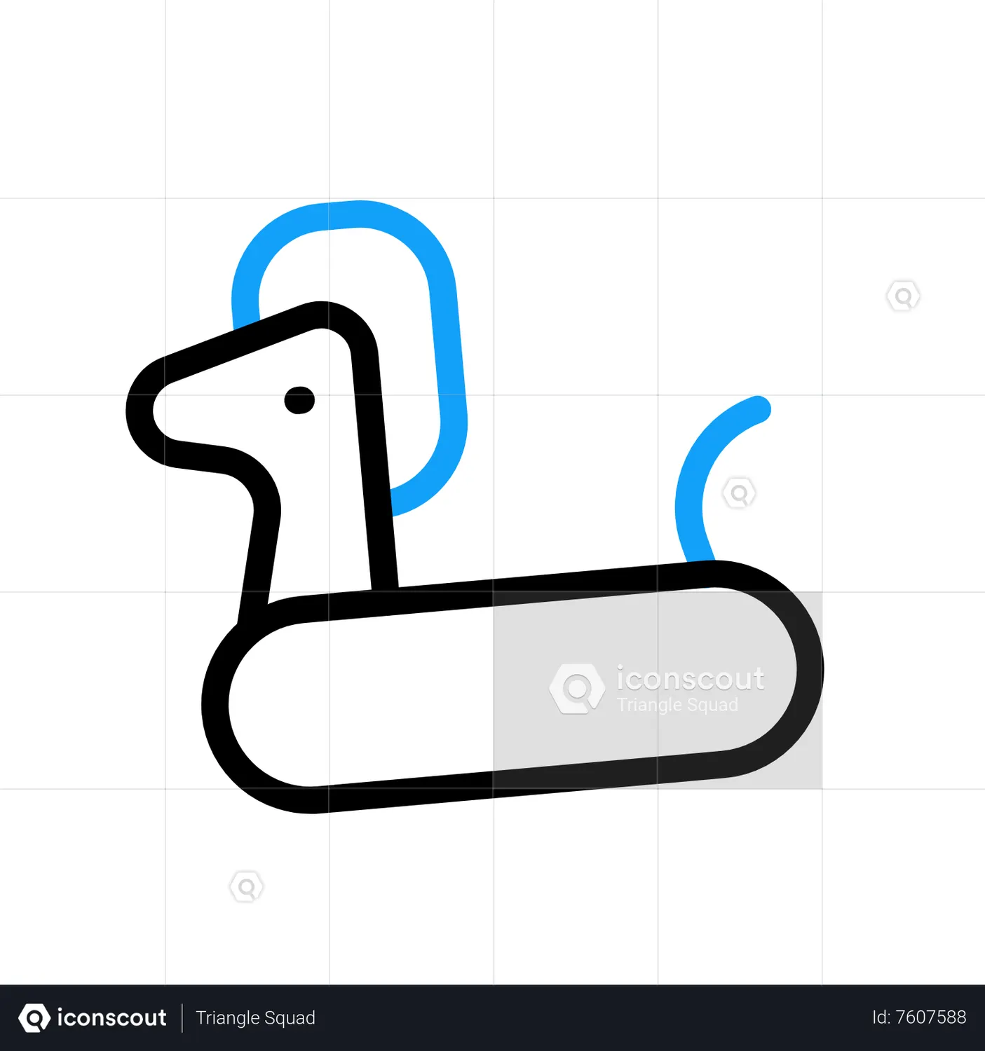 Float Animated Icon download in JSON, LOTTIE or MP4 format
