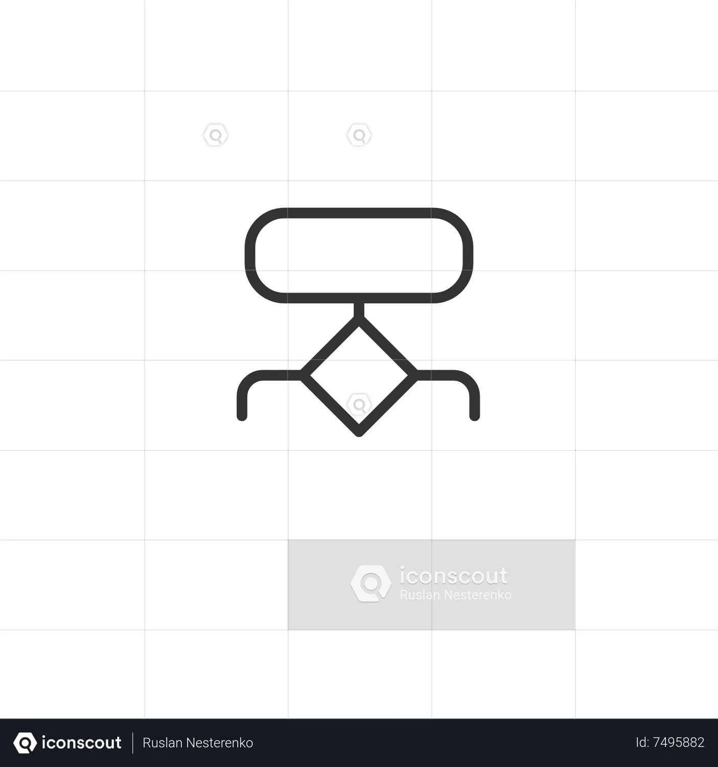 Flow chart Animated Icon download in JSON, LOTTIE or MP4 format