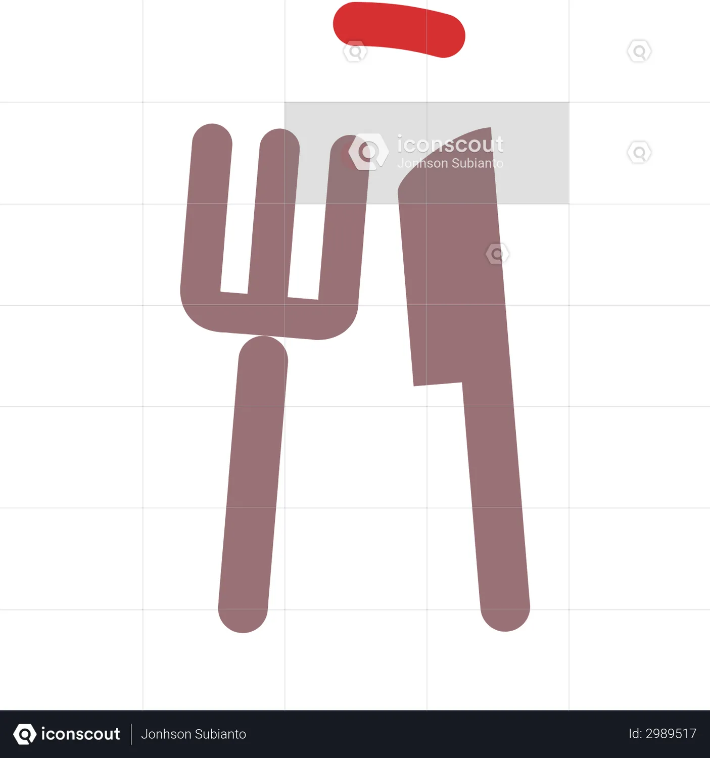 Fork And Spoon Animated Icon download in JSON, LOTTIE or MP4 format