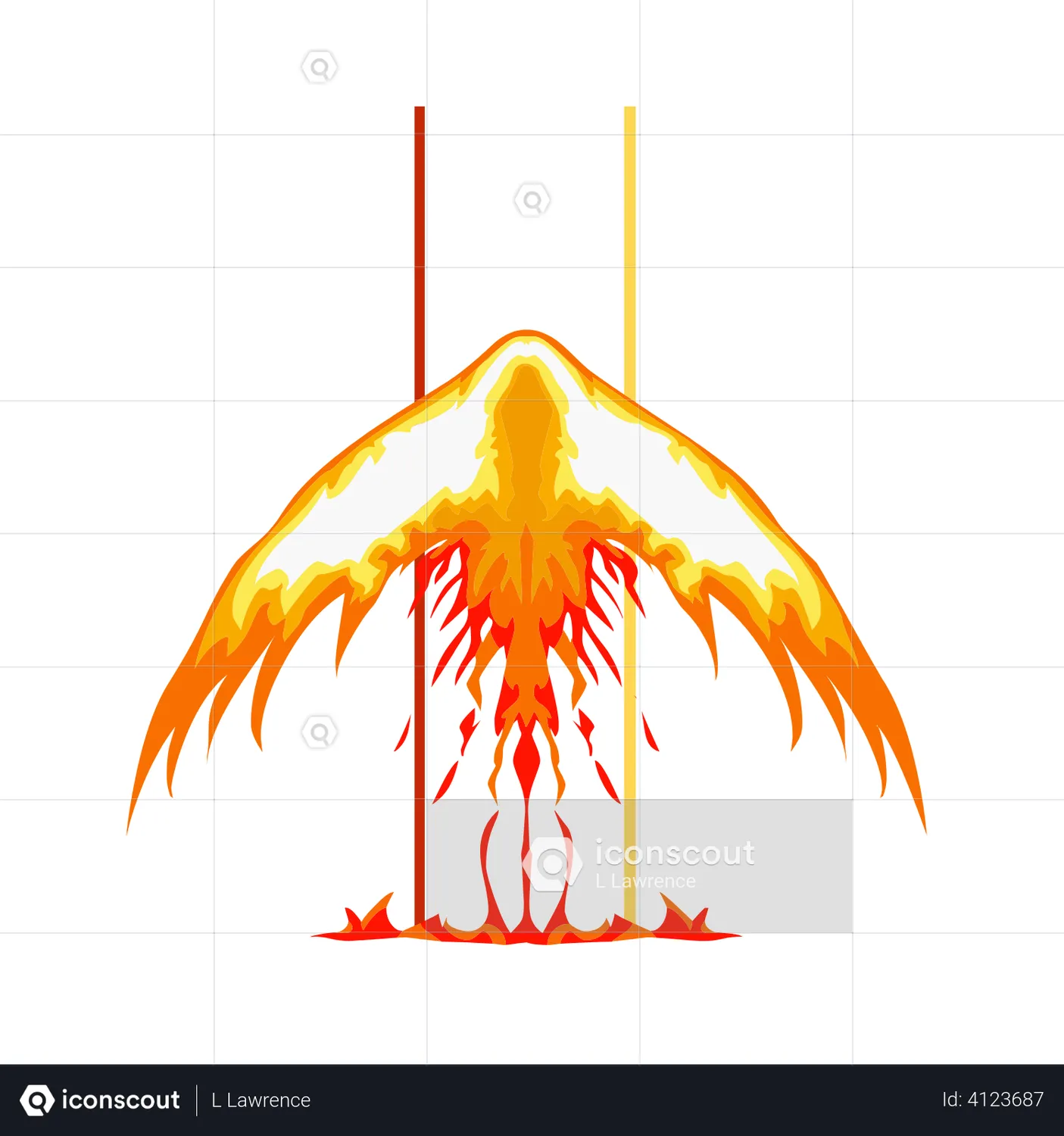 Obtén Fénix De Fuego Animation de por descarga gratuita en Misceláneas  Animations | IconScout