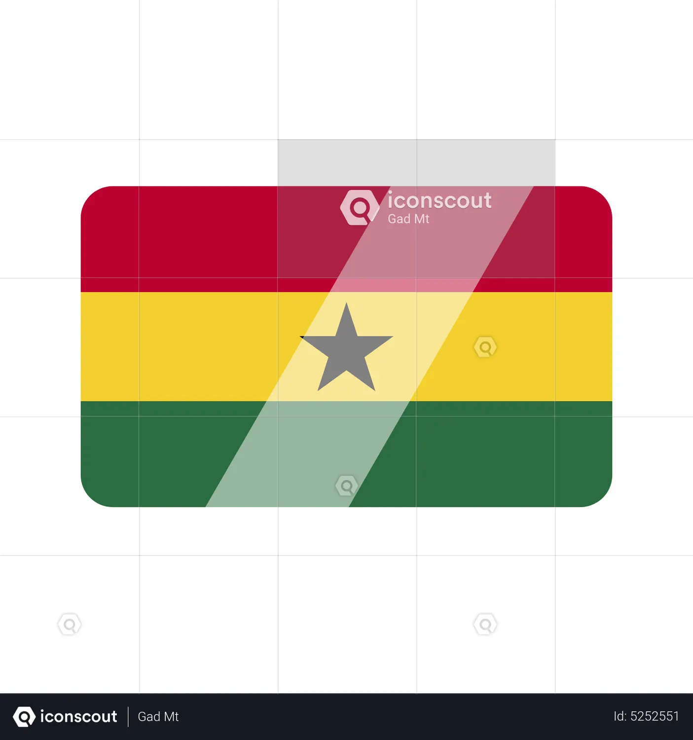 Ghana Flag Animated Icon Free Download Maps And Navigation Animated