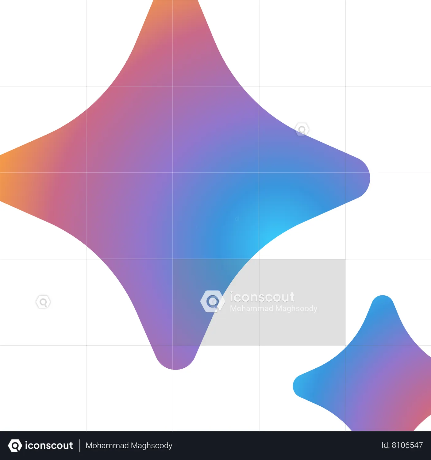 Google Bard Logo Animated Logo download in JSON, LOTTIE or MP4 format