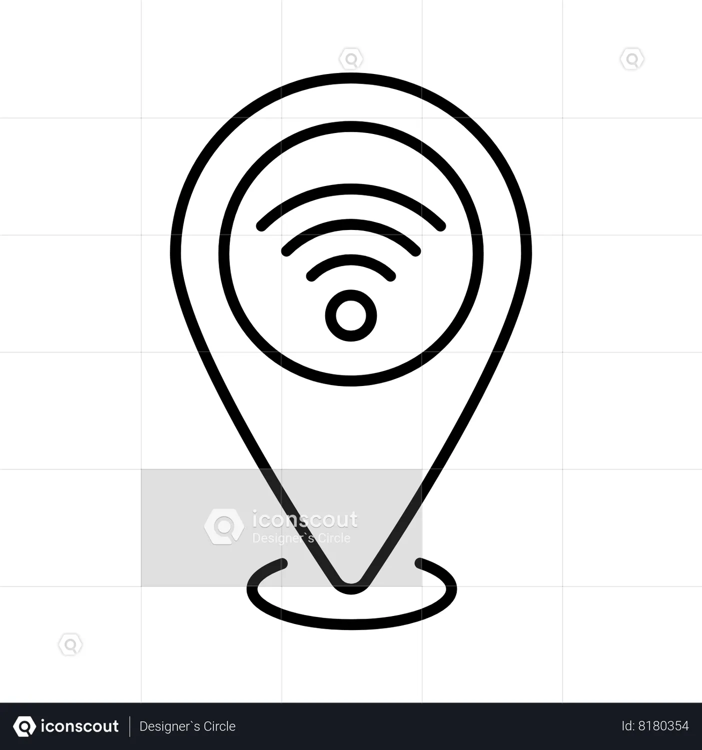 Gps Signals Animated Icon download in JSON, LOTTIE or MP4 format