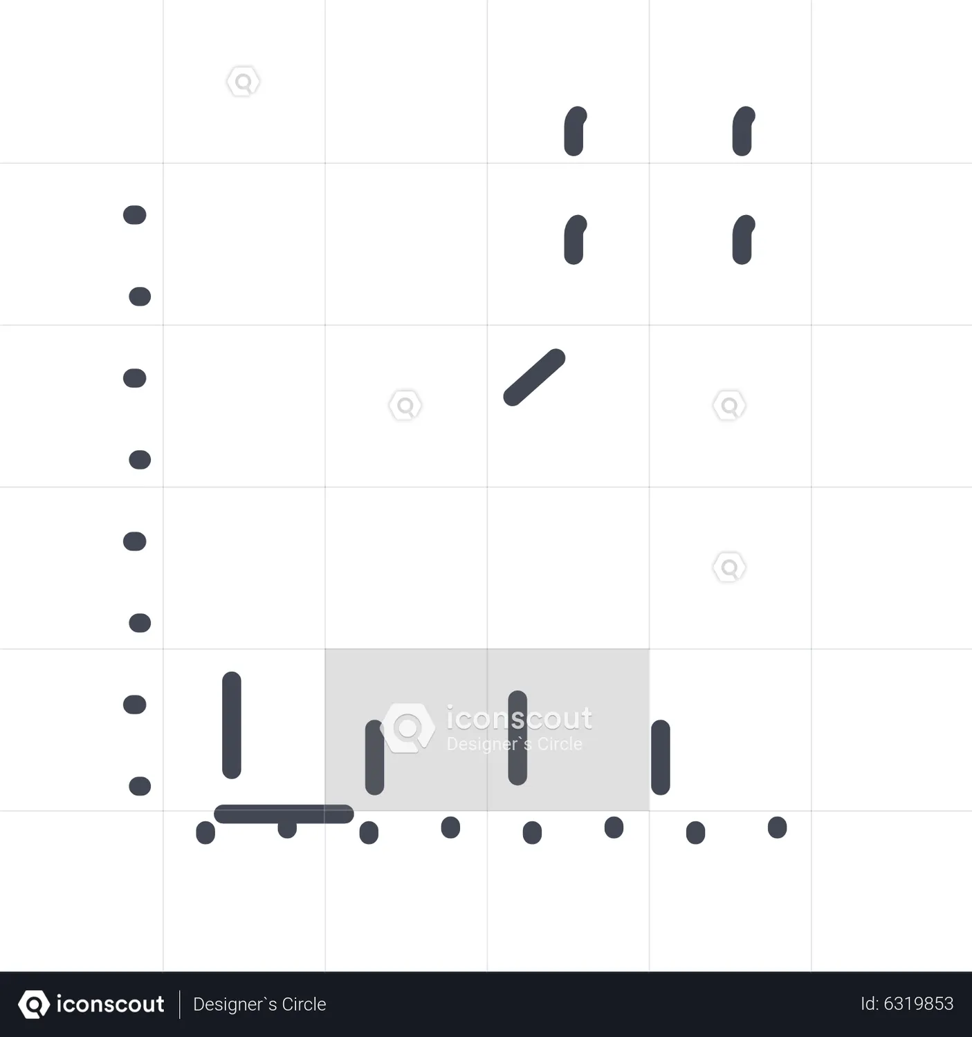 Graph Chart Animated Icon download in JSON, LOTTIE or MP4 format