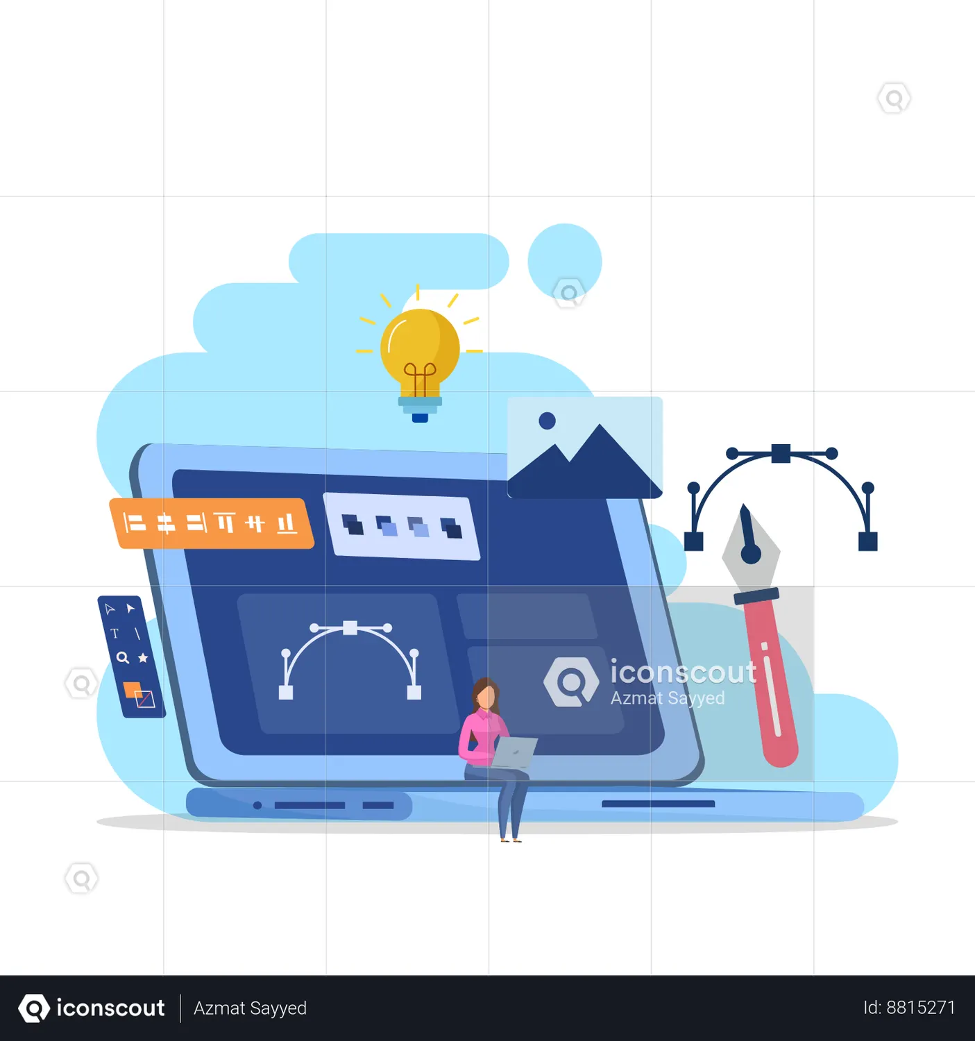 Graphic Designer Animation - Free Download Design & Development ...
