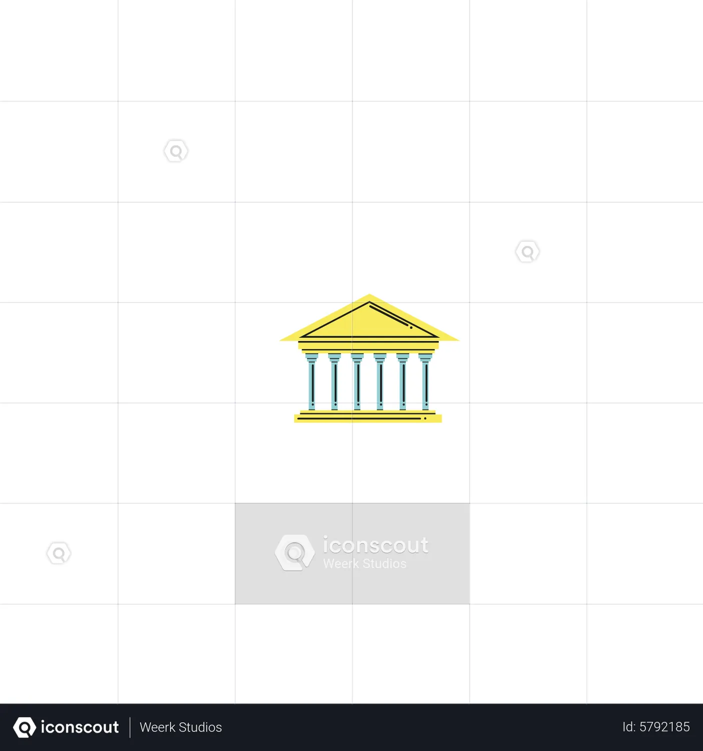 Greece Parthenon Animation - Free Download Buildings Animations | IconScout