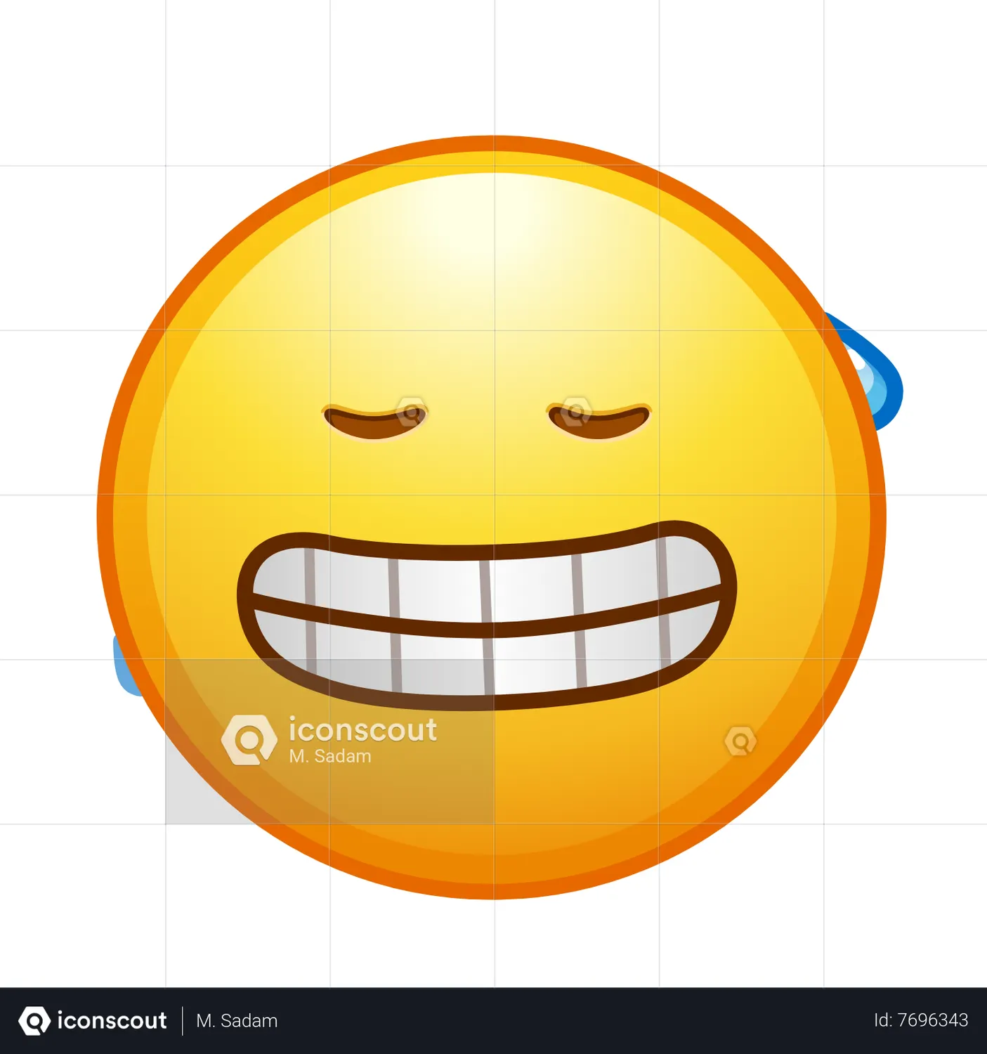 Grimacing Face Emoji Emoji Animated Icon Download In Json Lottie Or Mp4 Format