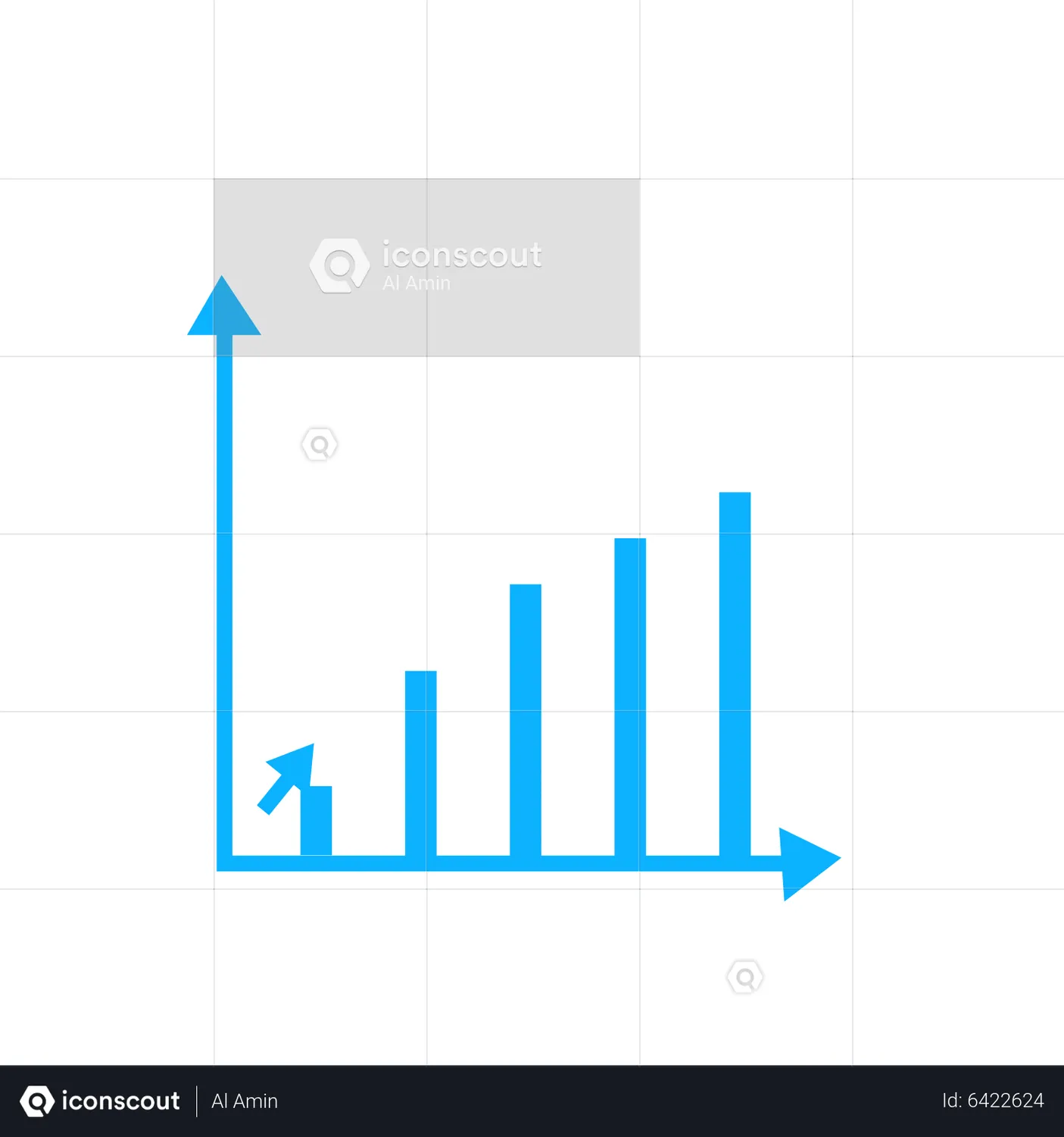 Growth Chart Animated Icon download in JSON, LOTTIE or MP4 format