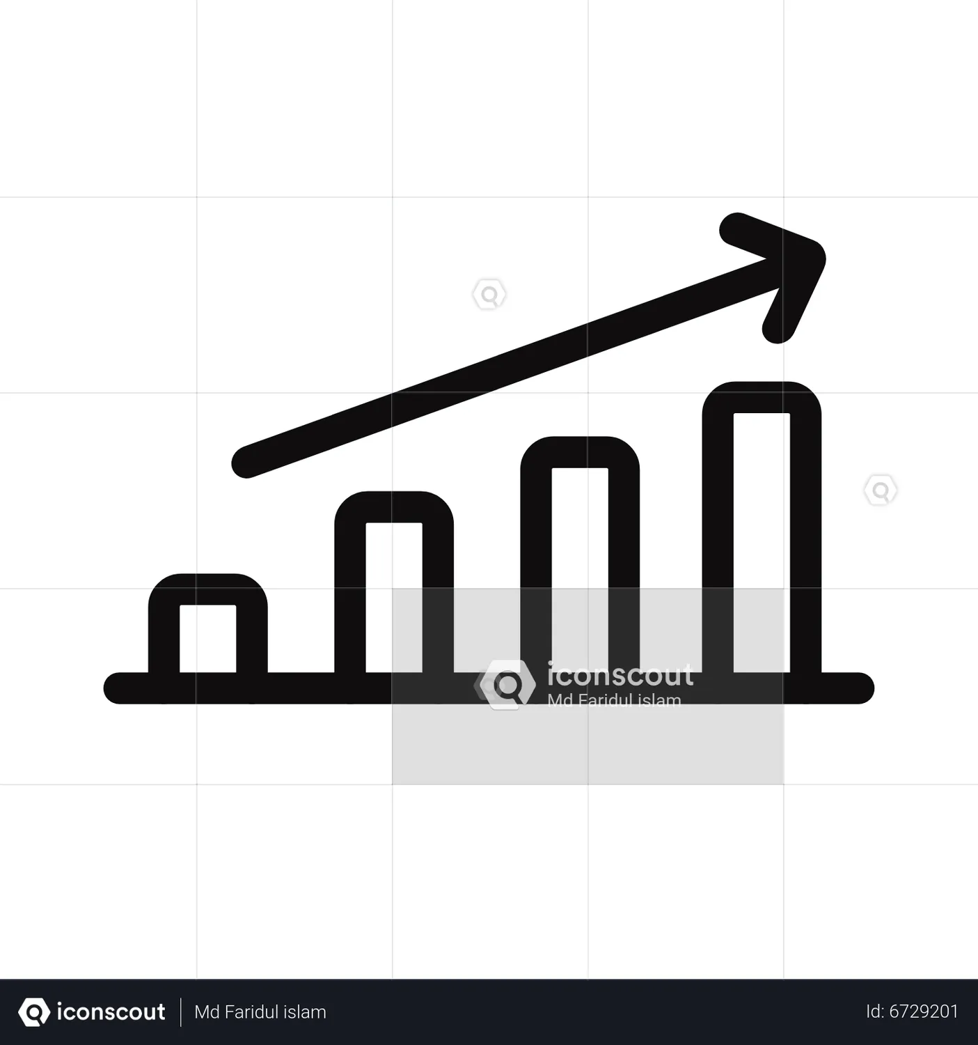 Growth Chart Animated Icon - Free Download Business Animated Icons