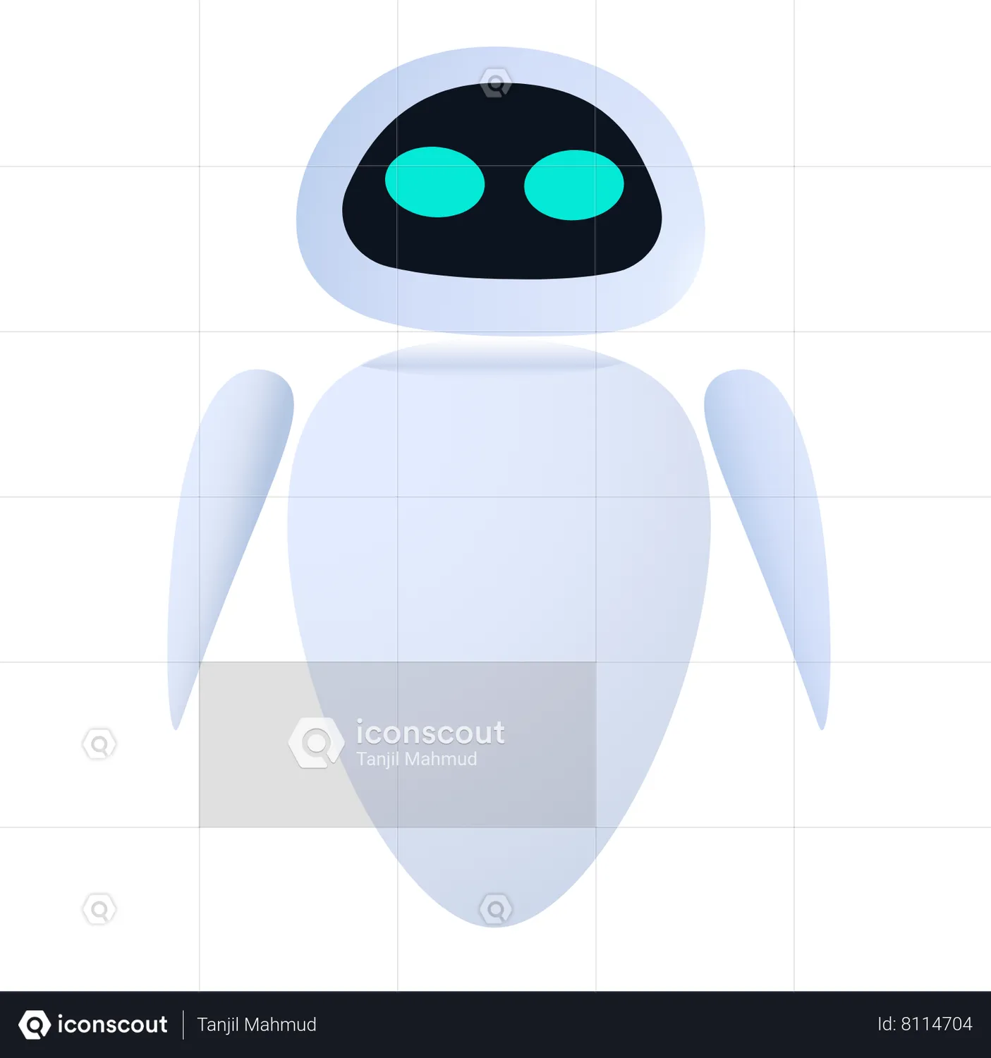 Happy Bot Animated Icon Free Download Science And Technology Animated