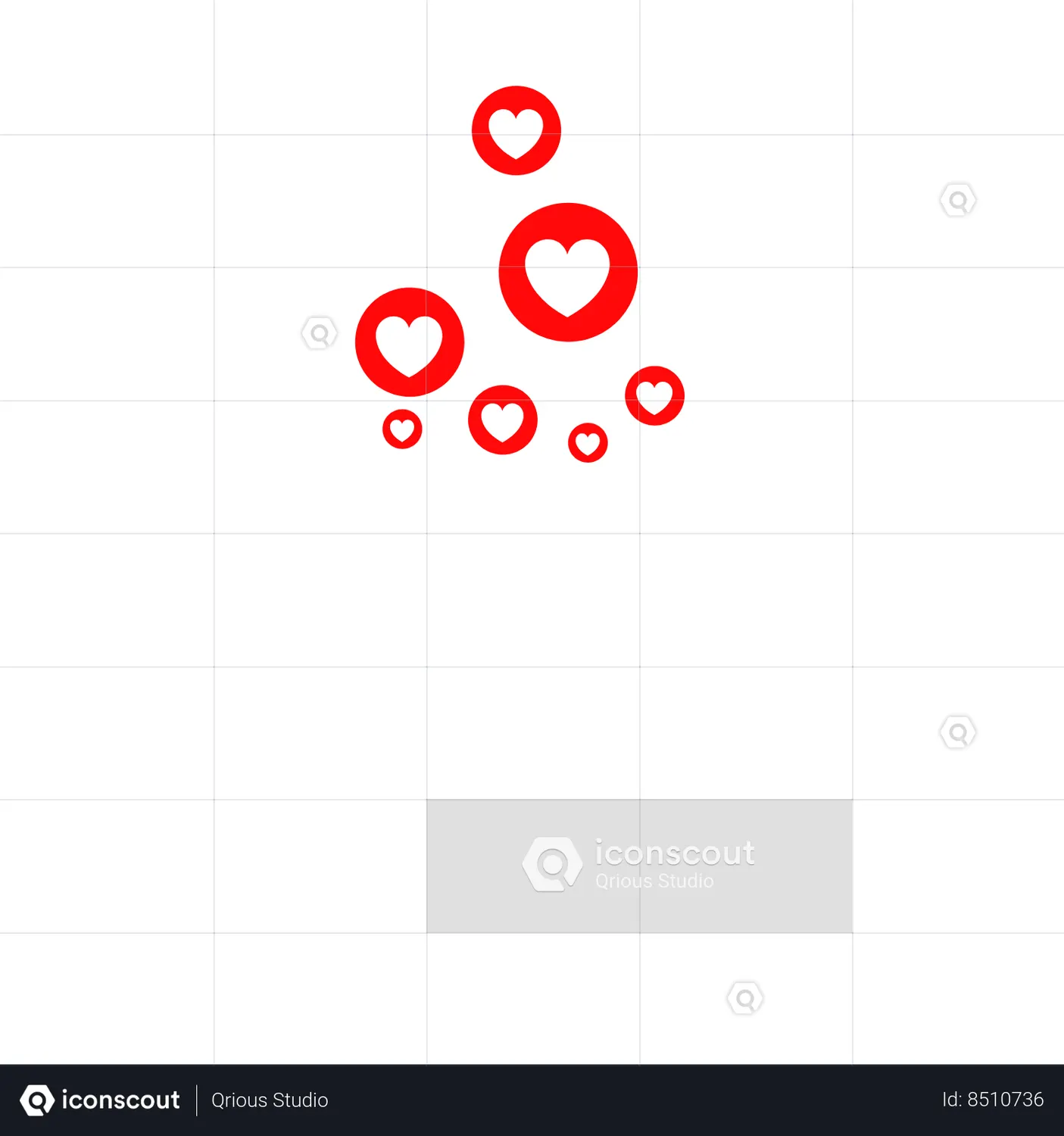 Heart Emoji Emoji Animated Icon download in JSON, LOTTIE or MP4 format