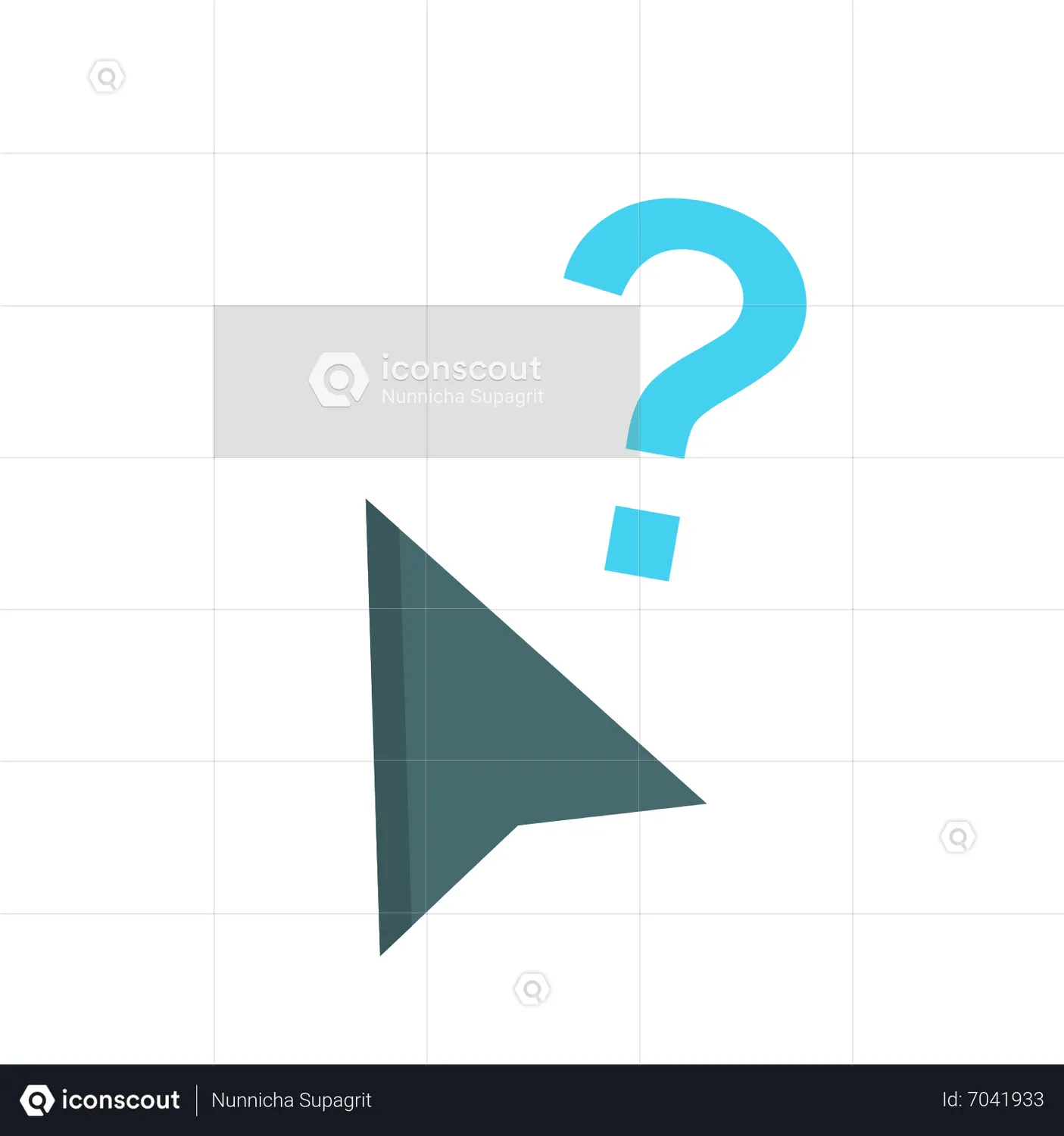 Help cursor animated icon download in json lottie or mp4 format