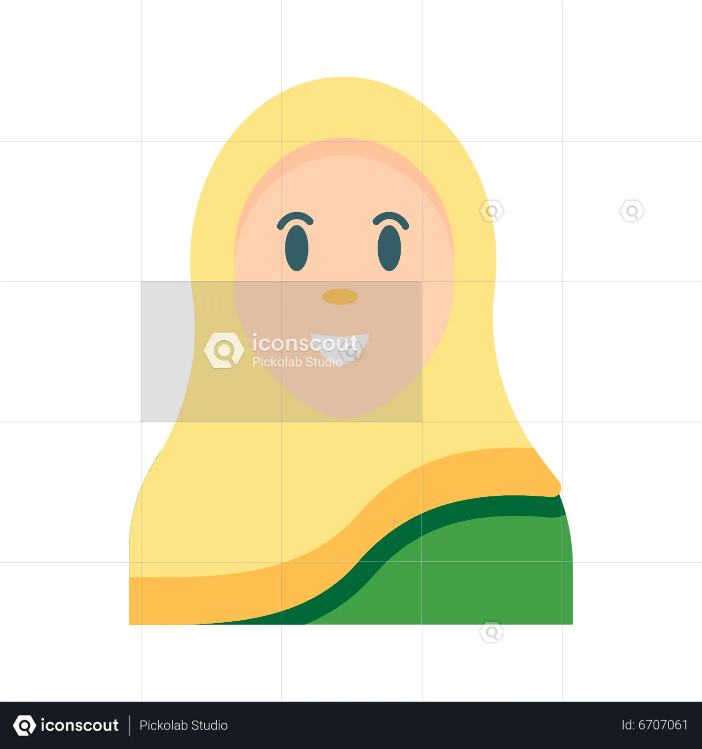 Hijab Girl Animated Icon - Free Download Culture &amp; Religion Animated Icons | IconScout