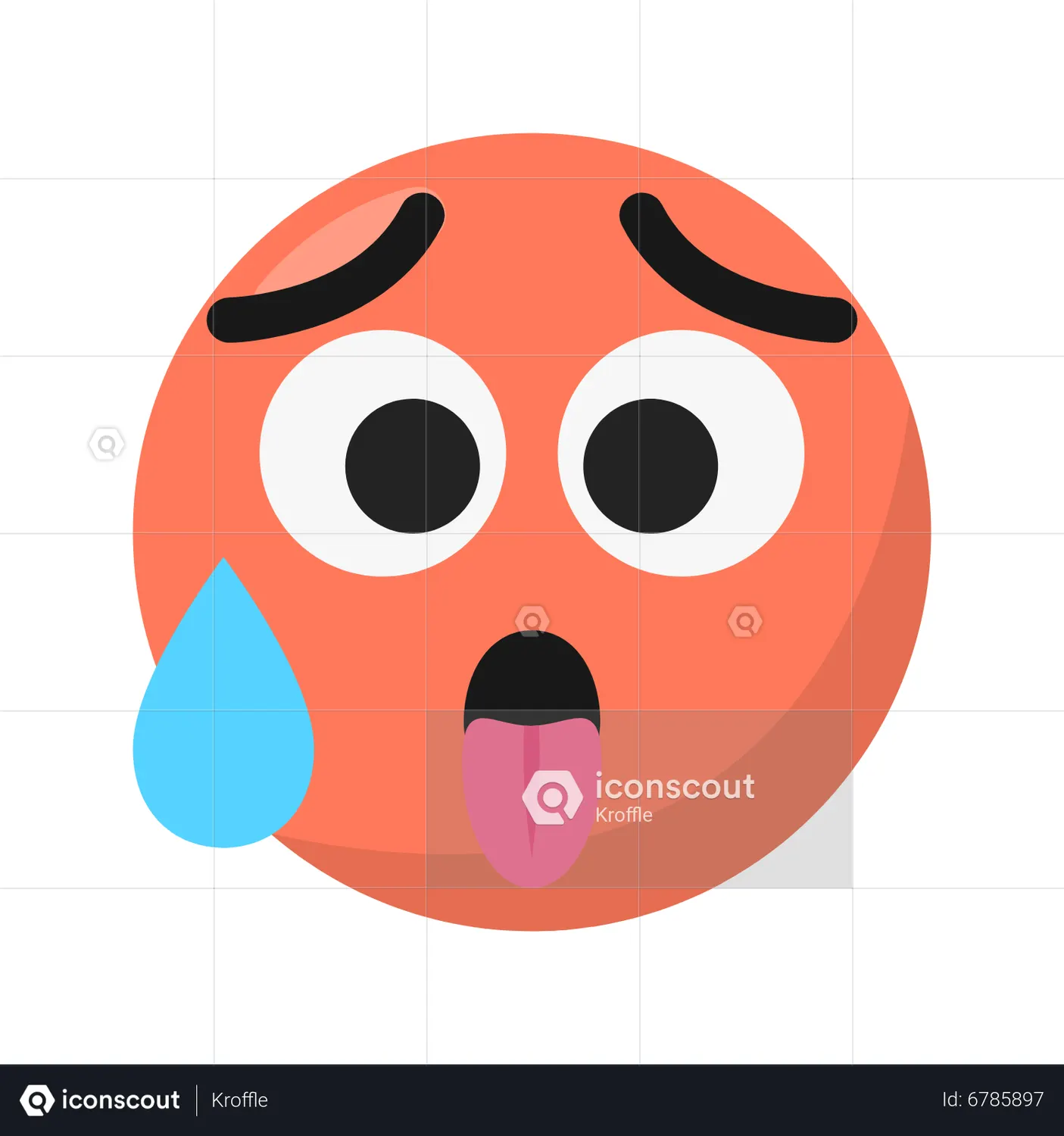 Hot Emoji Animated Icon - Free Download Sign & Symbols Animated Icons ...