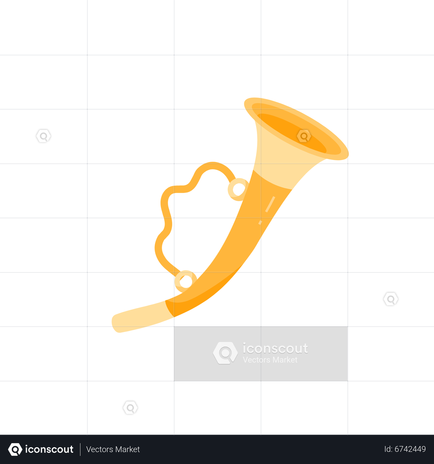 Hunting Horn Animated Icon Download In JSON LOTTIE Or MP4 Format   Hunting Horn 8562720 6742449 