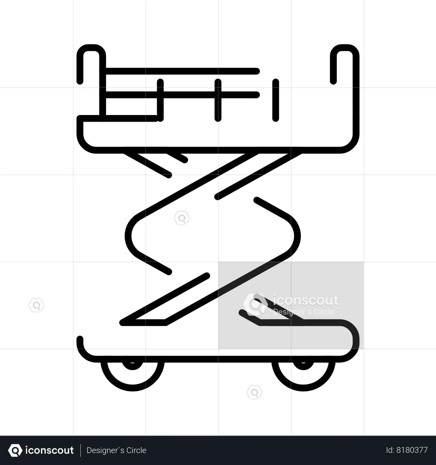 Hydraulic Lifter Animated Icon download in JSON, LOTTIE or MP4 format