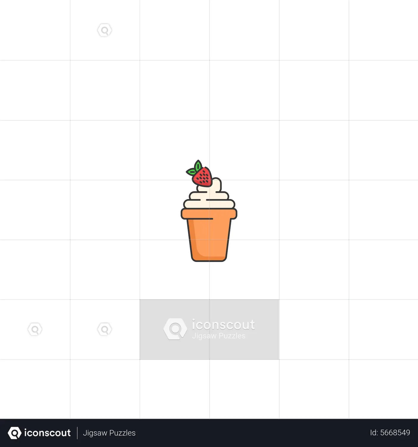Ice Cream Animated Icon download in JSON, LOTTIE or MP4 format