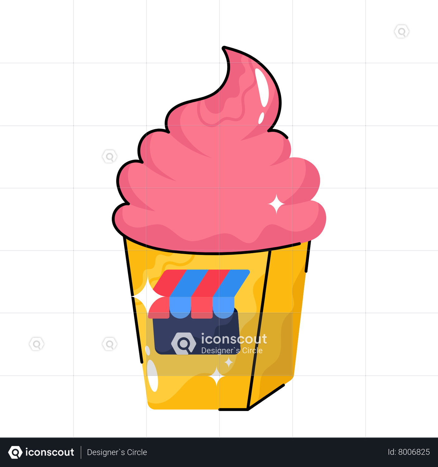 Ice Cream Stall Animation By Design Circle 