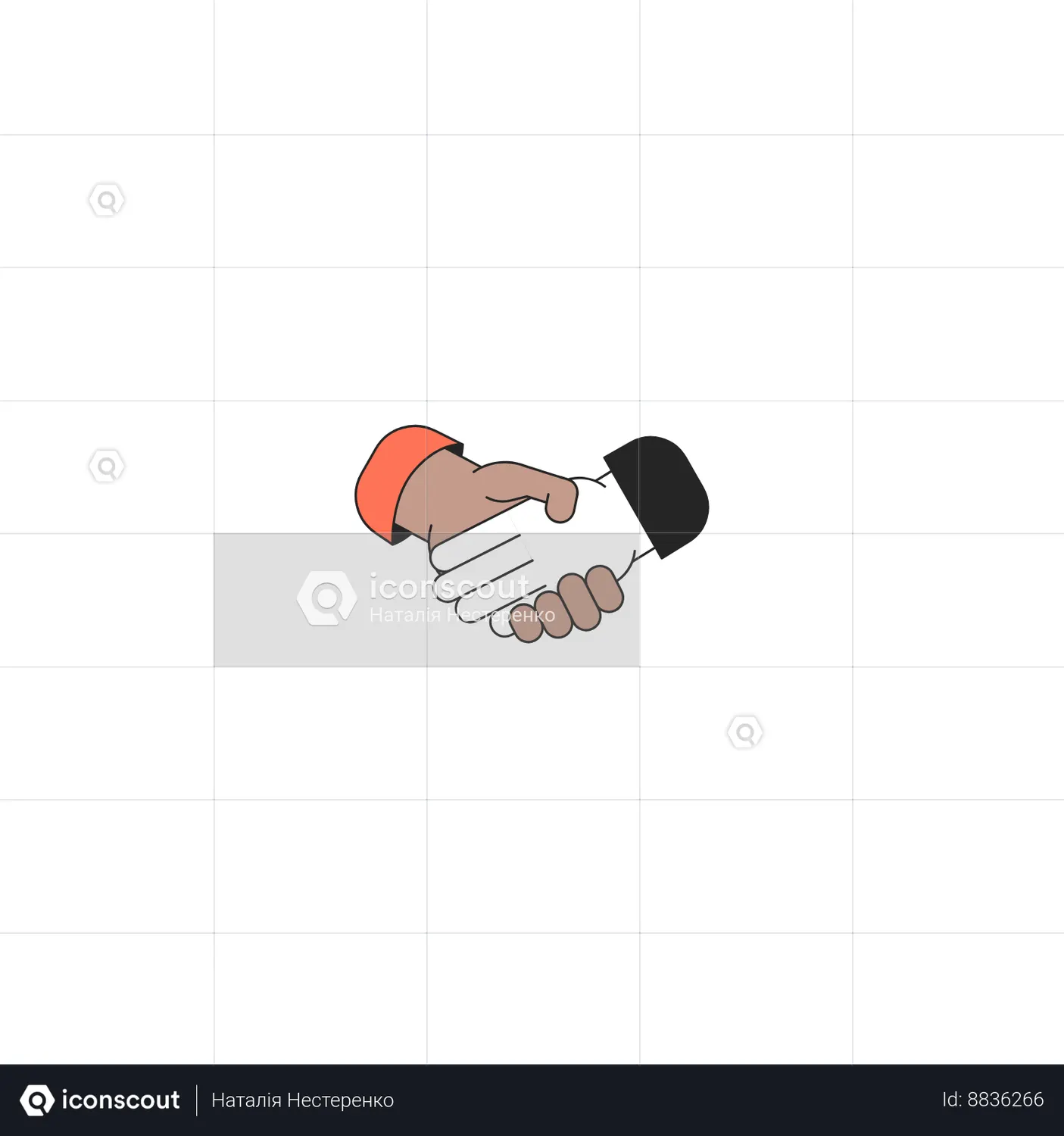 Interracial Hands Holding Animation - Free Download People Animations | IconScout