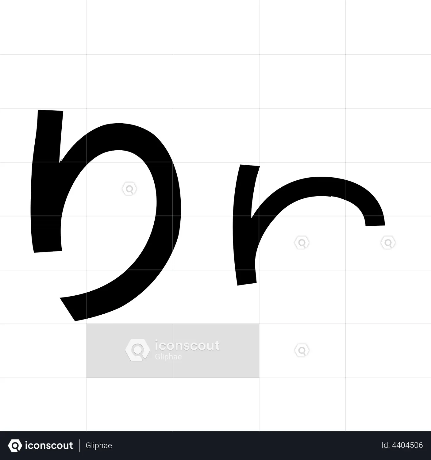 Japanese Hiragana りゅ ryu Animated Icon download in JSON, LOTTIE or MP4 format