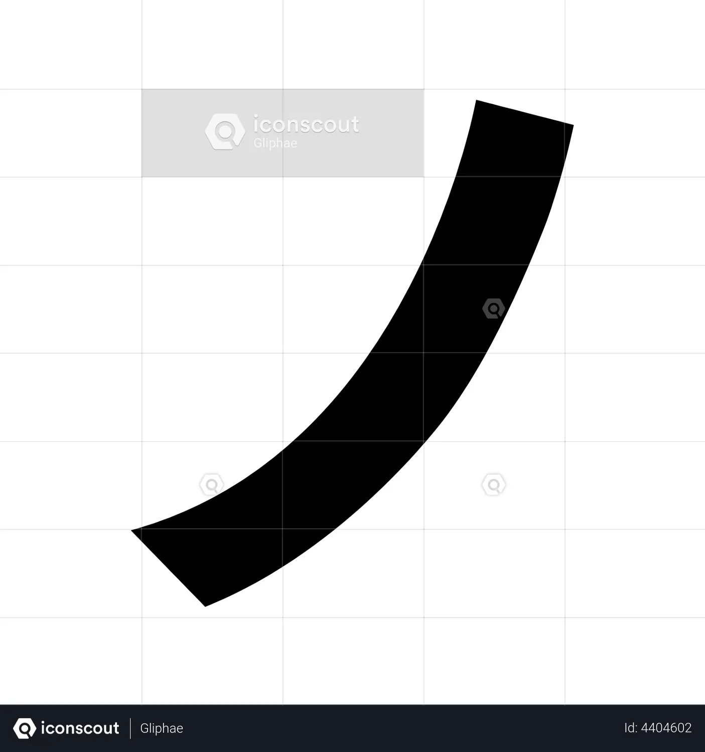 Japanese Katakana - ノ - no Animated Icon download in JSON, LOTTIE or ...