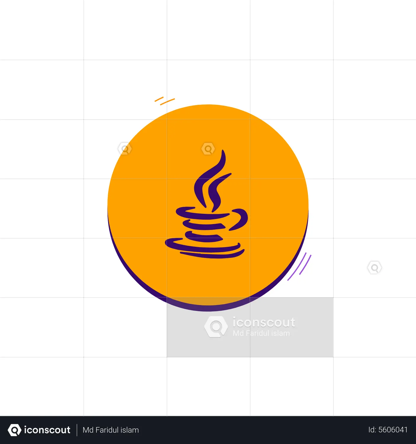 Java Logo Animated Icon download in JSON, LOTTIE or MP4 format