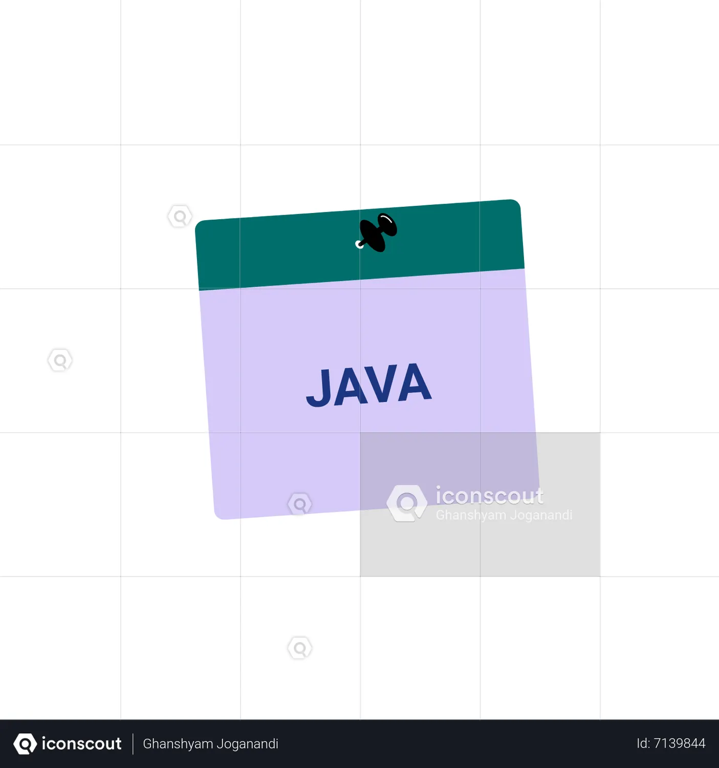 Java Animated Icon download in JSON, LOTTIE or MP4 format