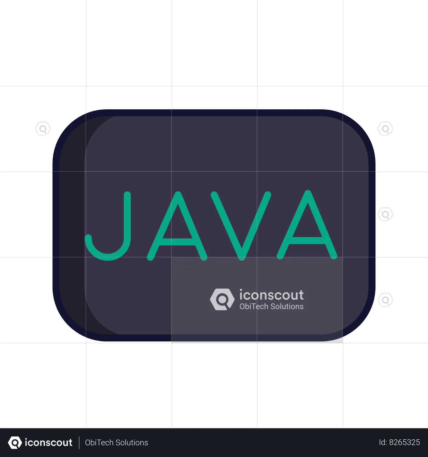 Java Code Animated Icon download in JSON, LOTTIE or MP4 format