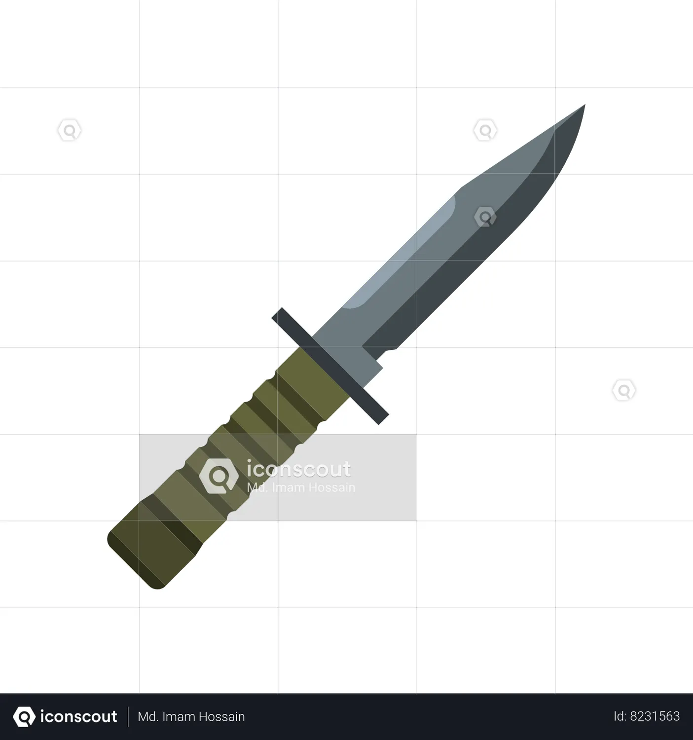 Knife Animated Icon download in JSON, LOTTIE or MP4 format