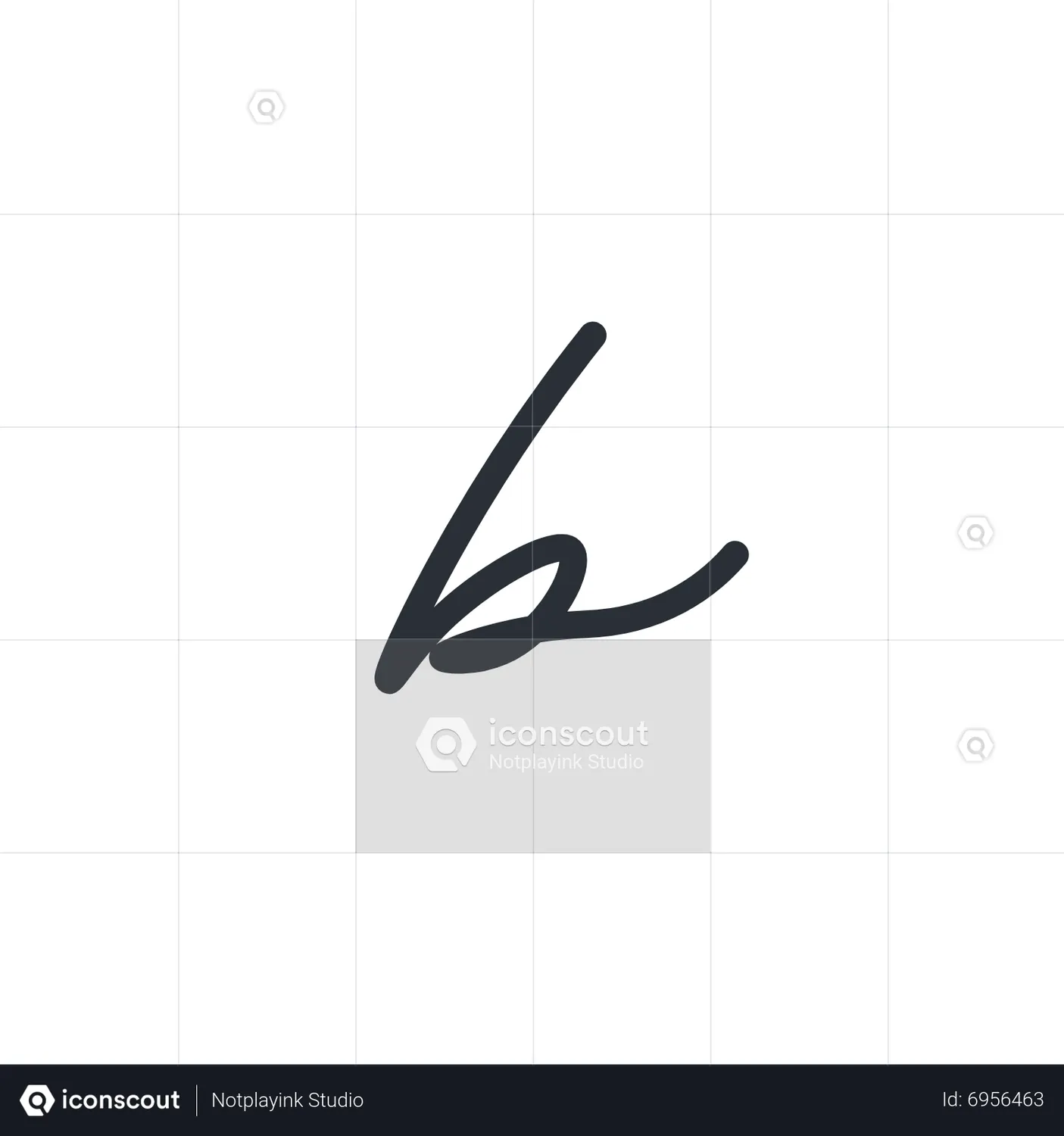 Letter B Animated Icon download in JSON, LOTTIE or MP4 format
