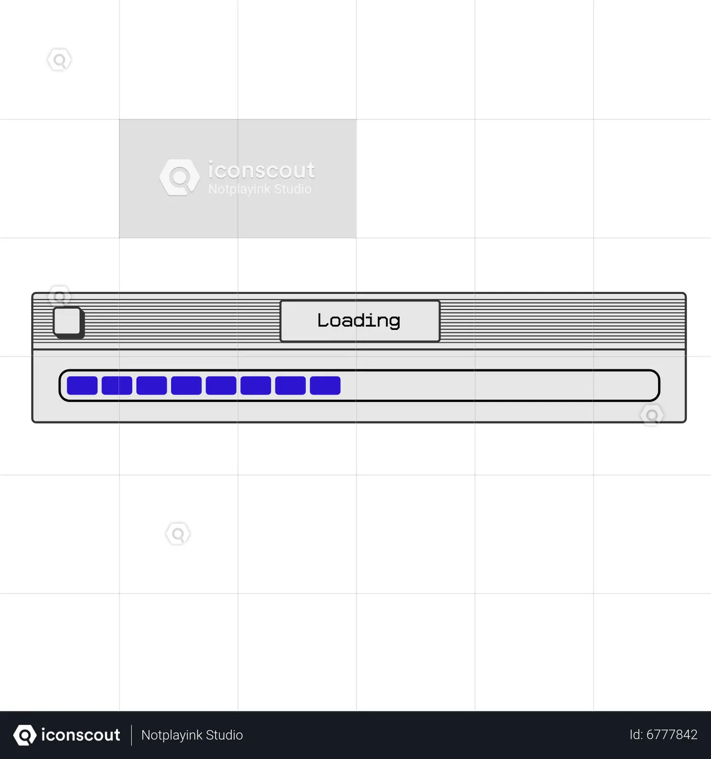 Loading Bar Animated Icon - Free Download Design & Development Animated ...