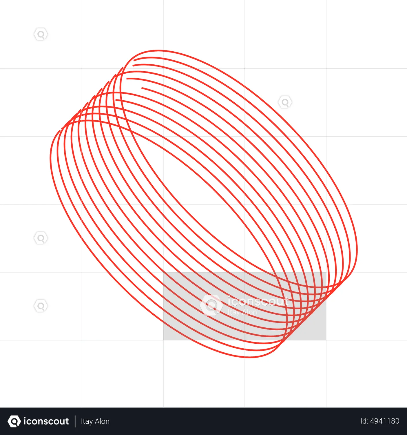 Loading Rings Animated Icon download in JSON, LOTTIE or MP4 format