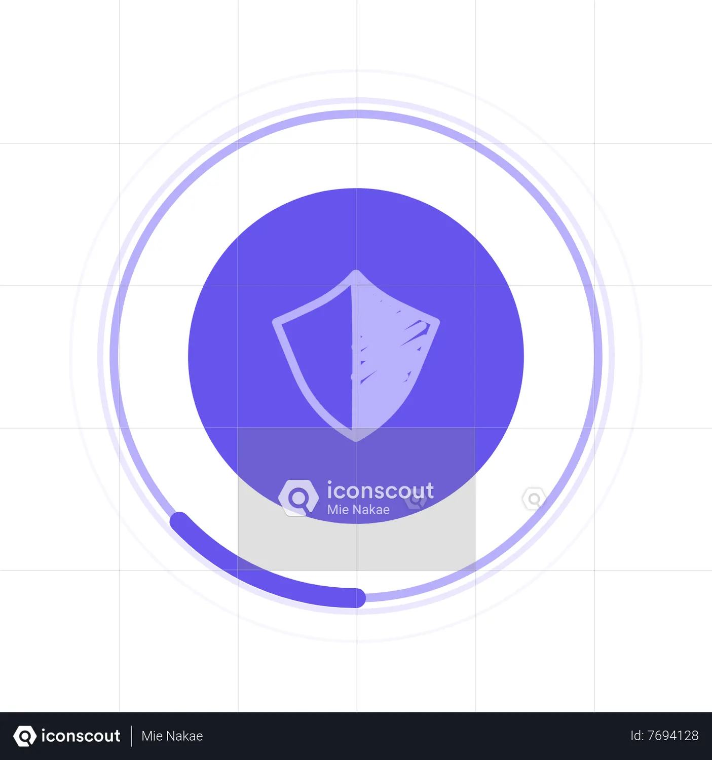 Loading Shield Animated Icon download in JSON, LOTTIE or MP4 format
