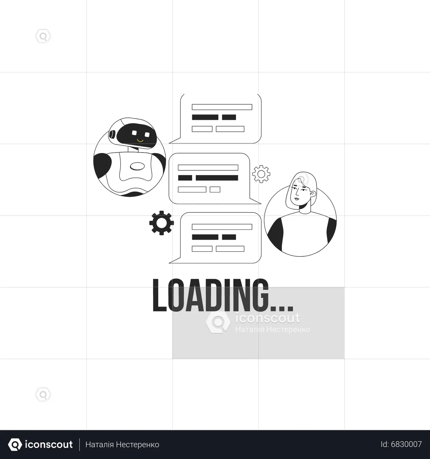 Loading Talk To Chatbot Animation - Free Download Science & Technology ...