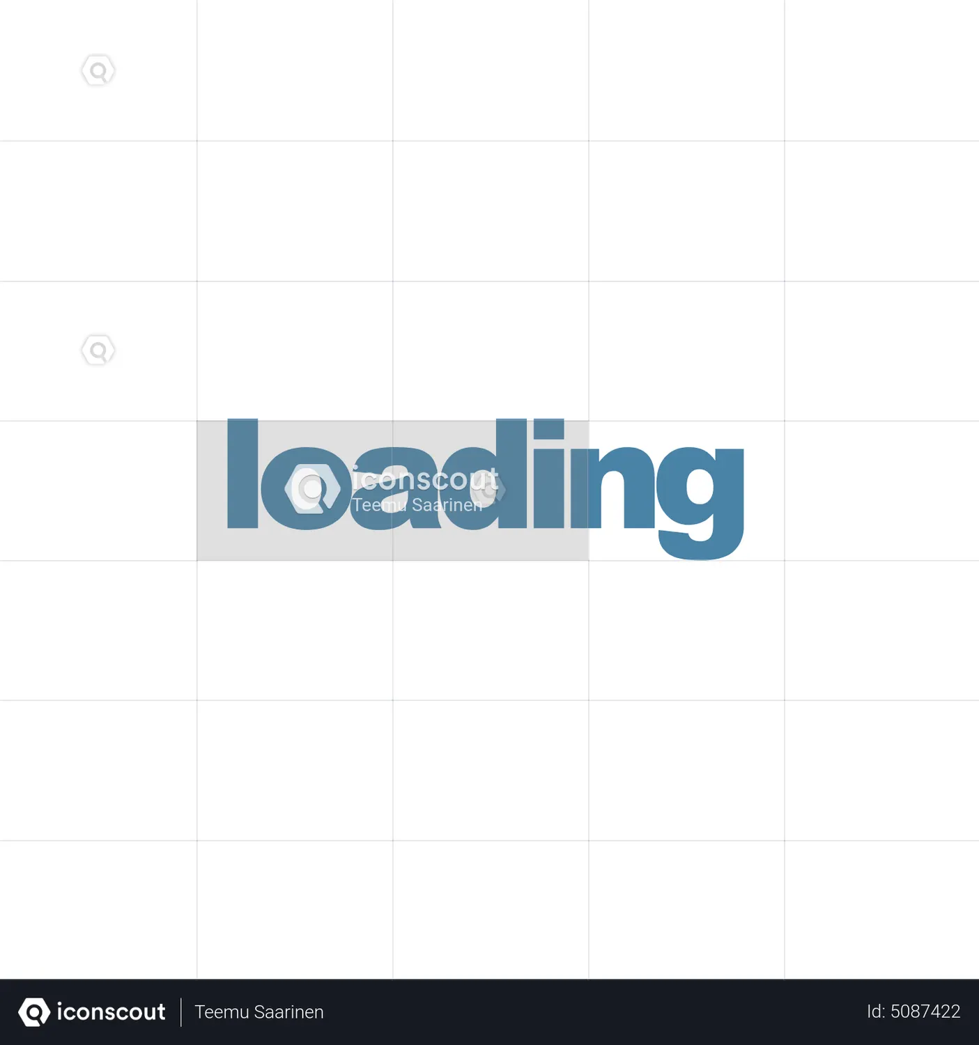 Loading Text Animated Icon - Free Download User Interface Animated ...