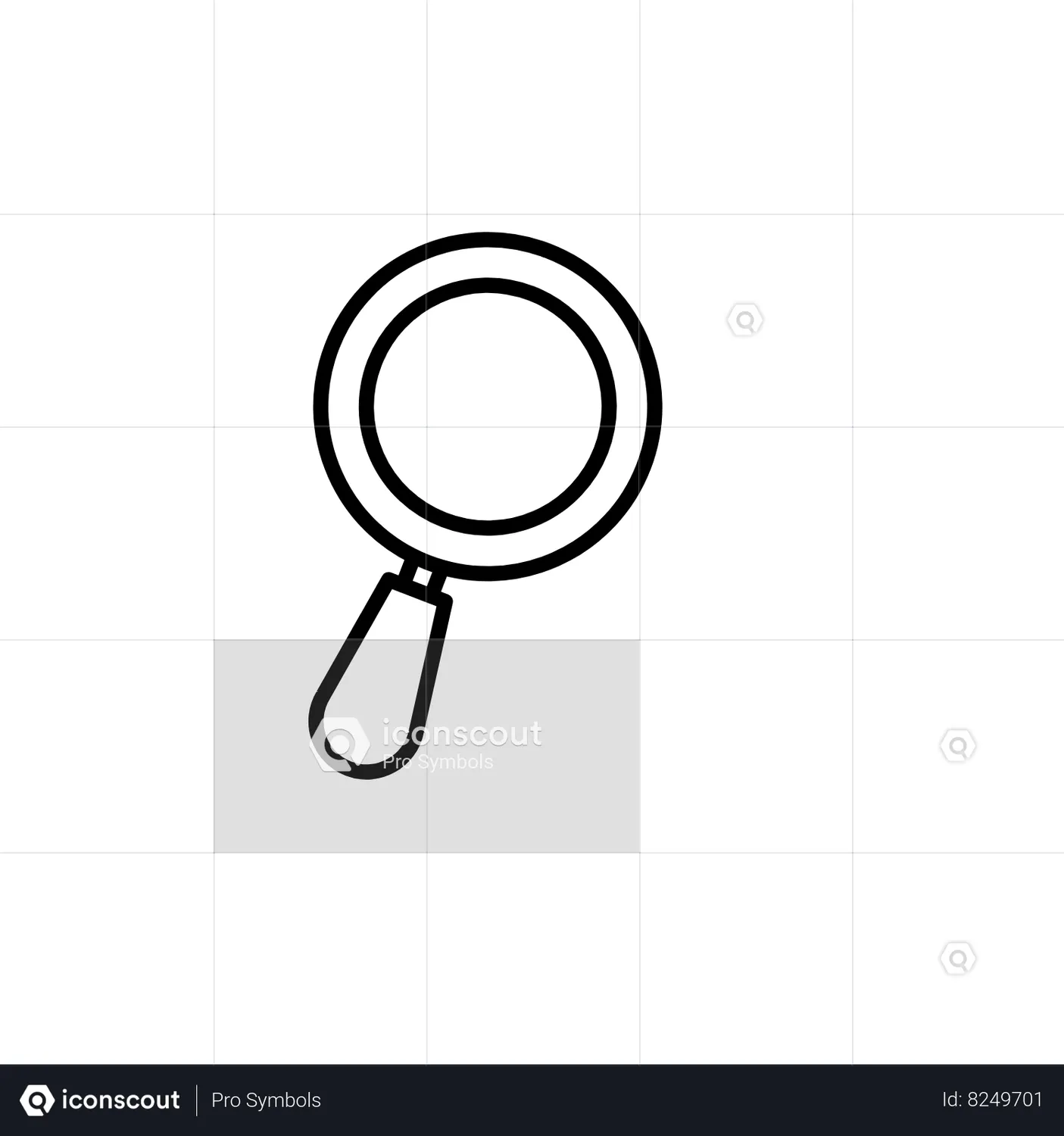 Magnifier Animated Icon download in JSON, LOTTIE or MP4 format