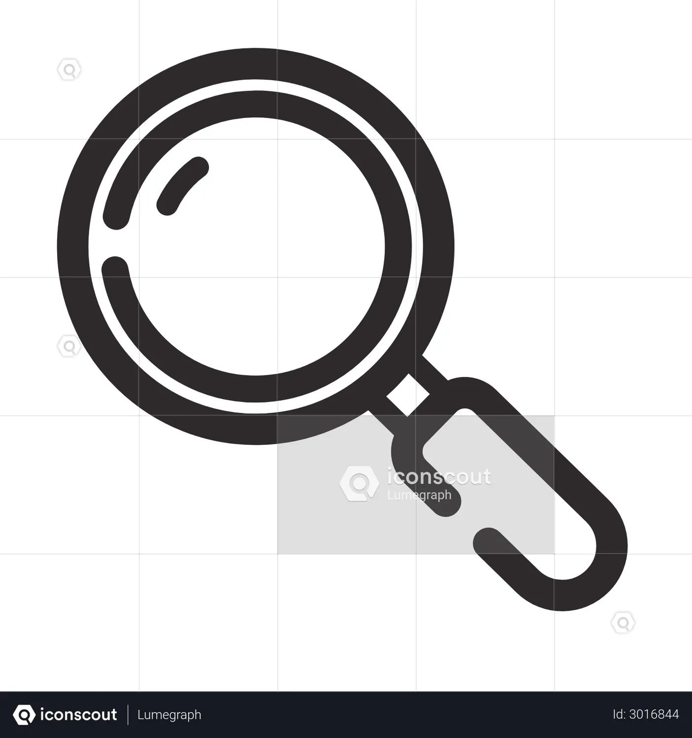 Magnifier Animated Icon download in JSON, LOTTIE or MP4 format