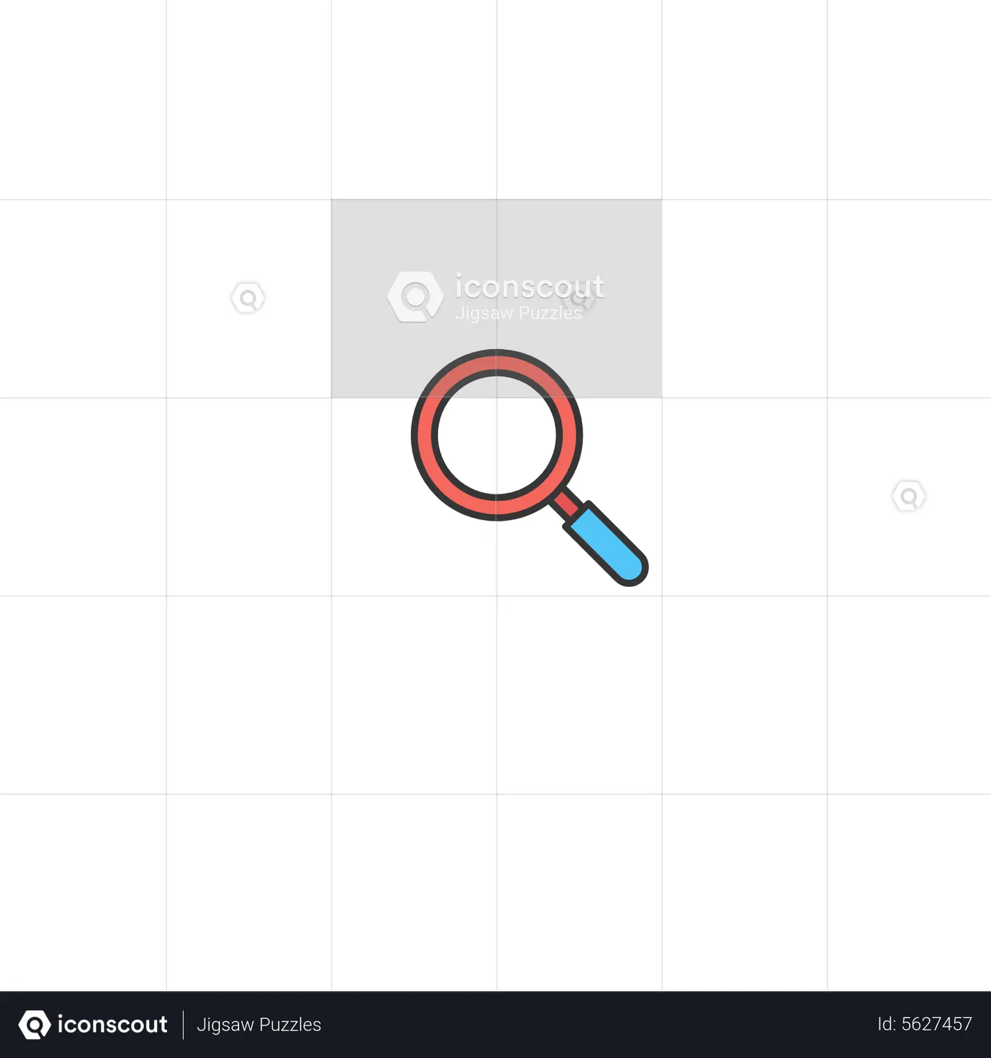 Magnifier Animated Icon download in JSON, LOTTIE or MP4 format
