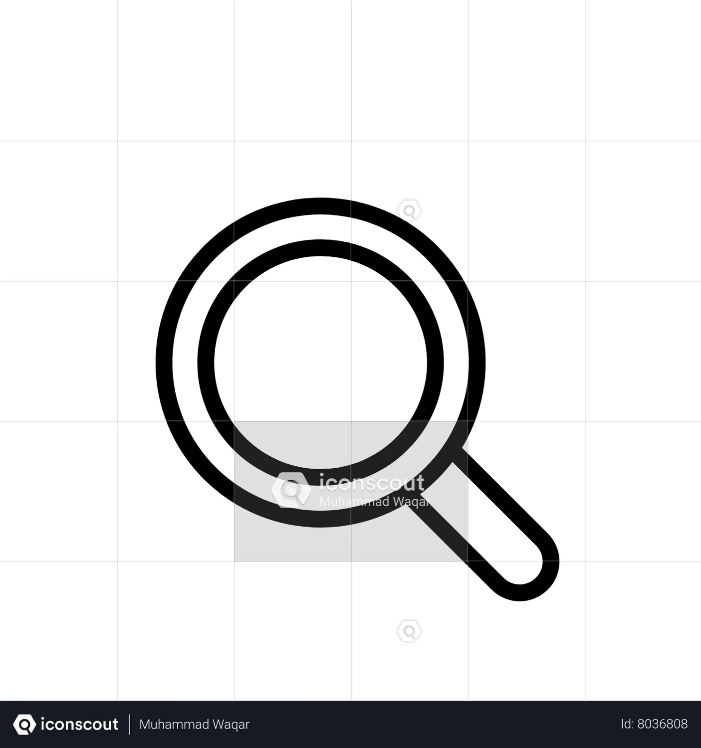 Magnifier Animated Icon download in JSON, LOTTIE or MP4 format