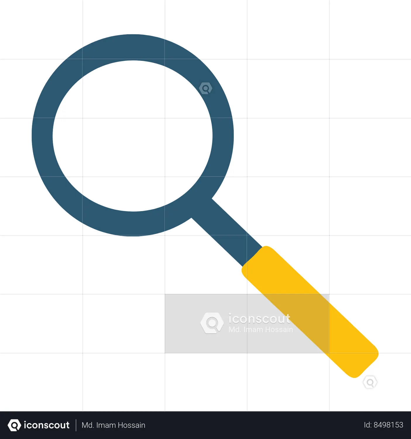 Magnifying Glass Animated Icon download in JSON, LOTTIE or MP4 format