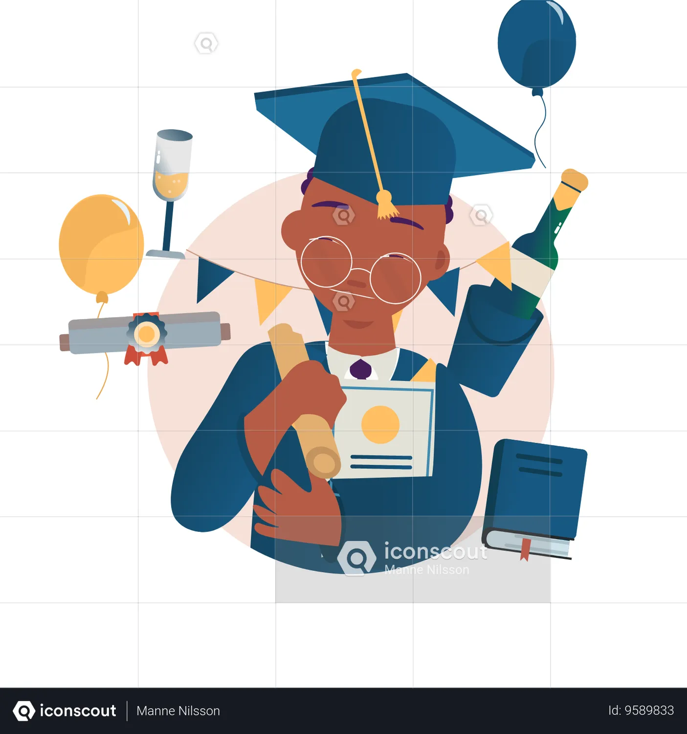 MaleGraduateAnimatedIcon-FreeDownloadSchool&EducationAnimatedIcons|IconScout