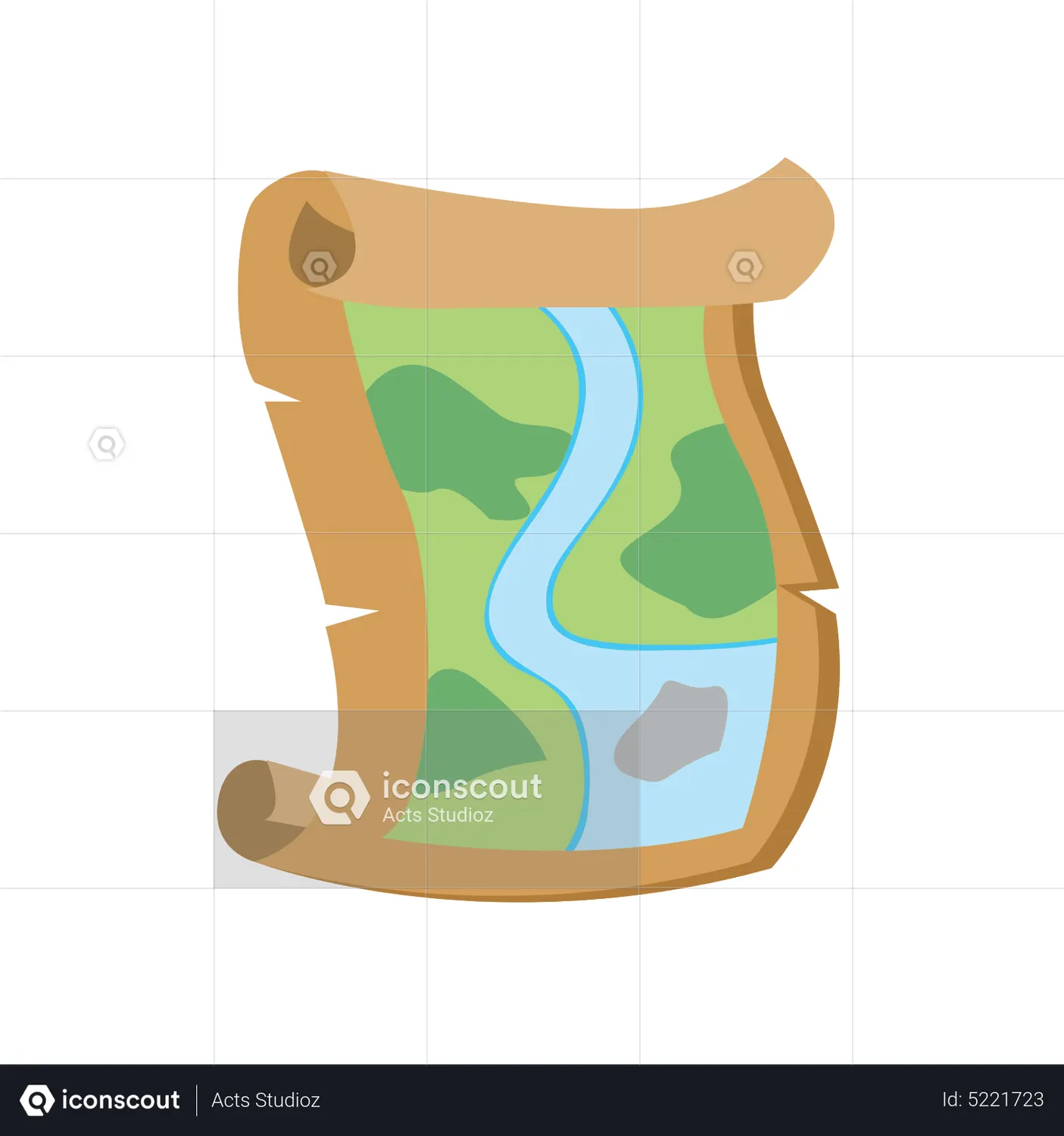 Map Animated Icon download in JSON, LOTTIE or MP4 format