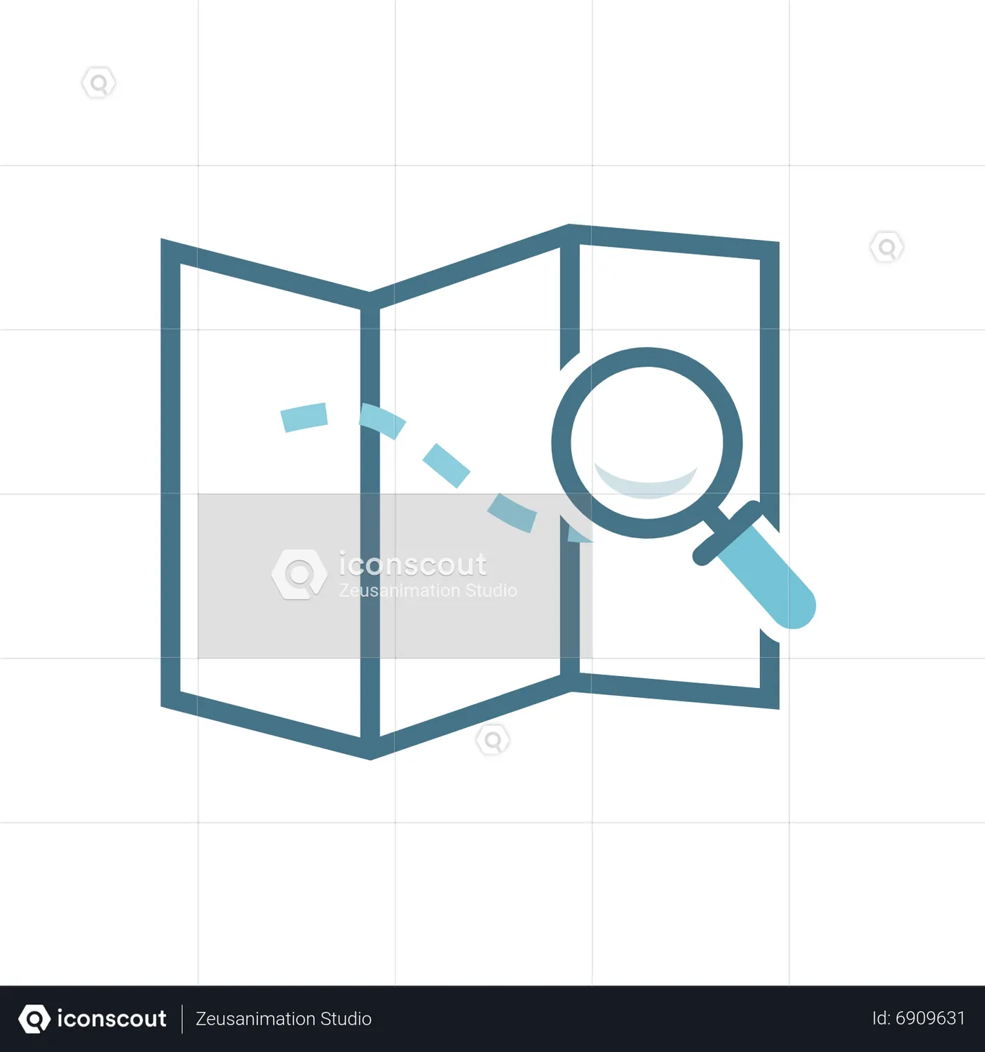 Map Animated Icon download in JSON, LOTTIE or MP4 format