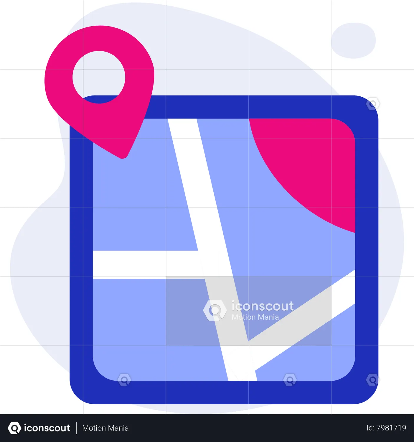 Map Animated Icon - Free Download User Interface Animated Icons | IconScout
