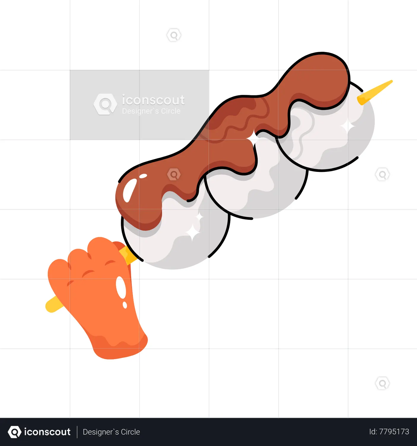 Marshmallow Animated Icon download in JSON, LOTTIE or MP4 format