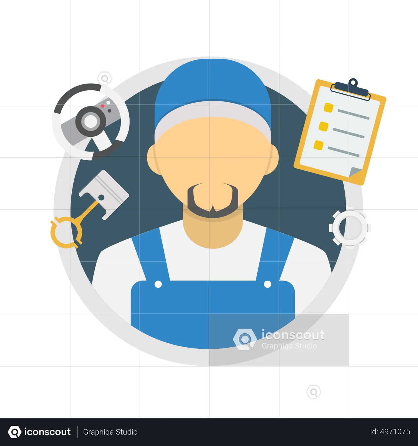 Mechanic Man Animation - Free Download Services Animations | IconScout