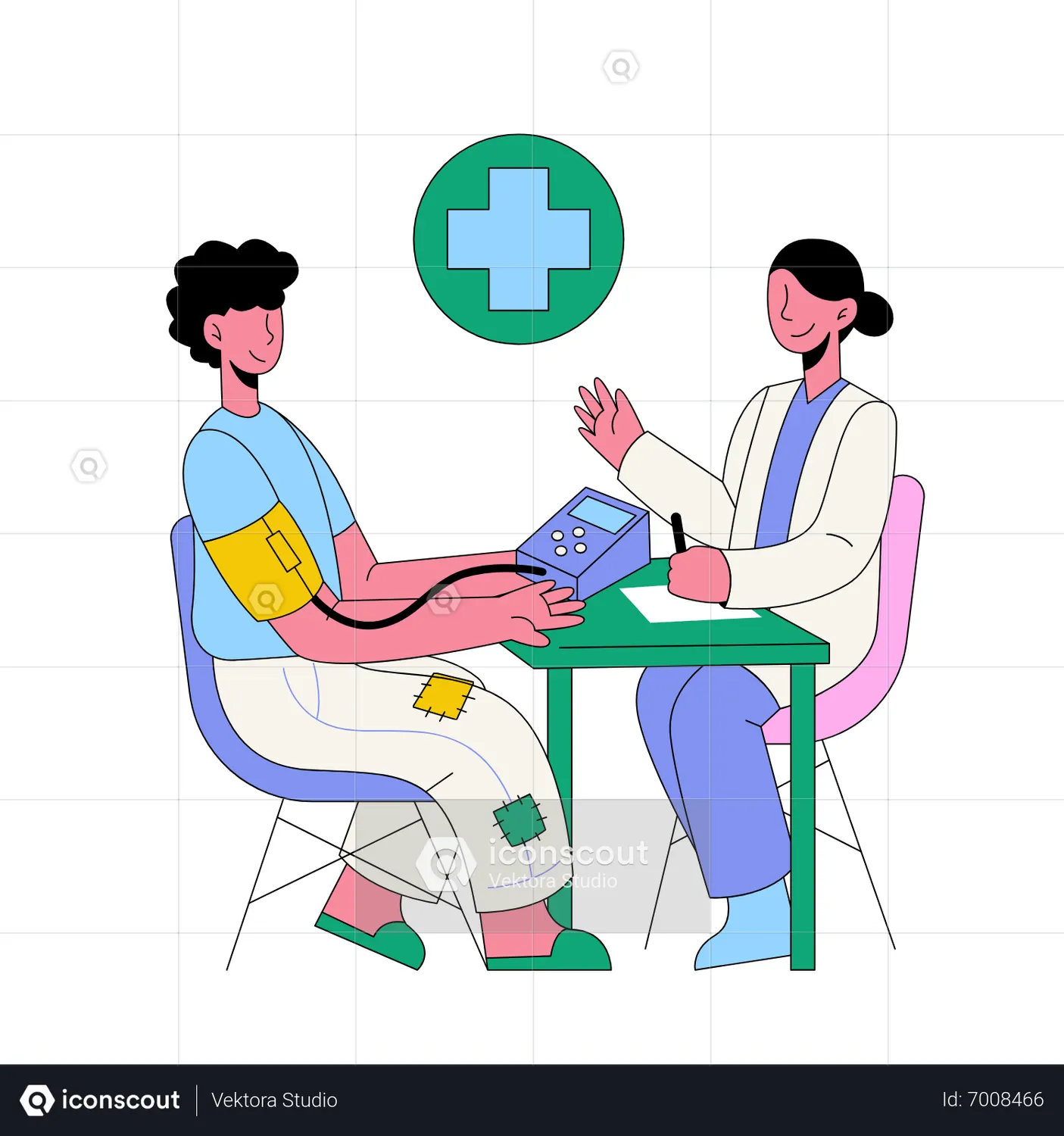 Medical Check Up Consultations Animation - Free Download People Animations | IconScout